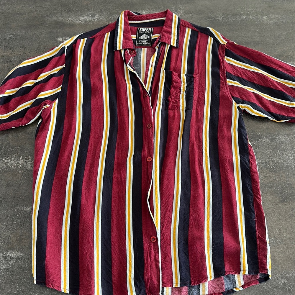 Buckle button up shirt